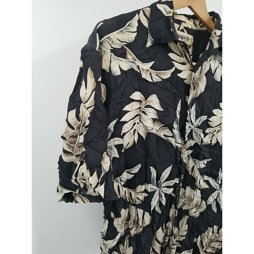 Campia Moda Hawaiian Mens Shirt Medium Short Sleeve Button Up‎ - Picture 4 of 6